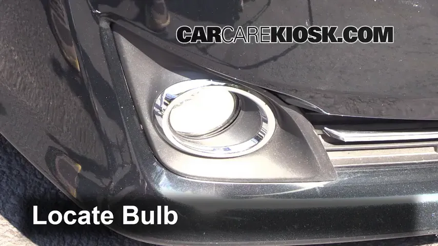 2012 Toyota Camry LE 2.5L 4 Cyl. Lights Fog Light (replace bulb)